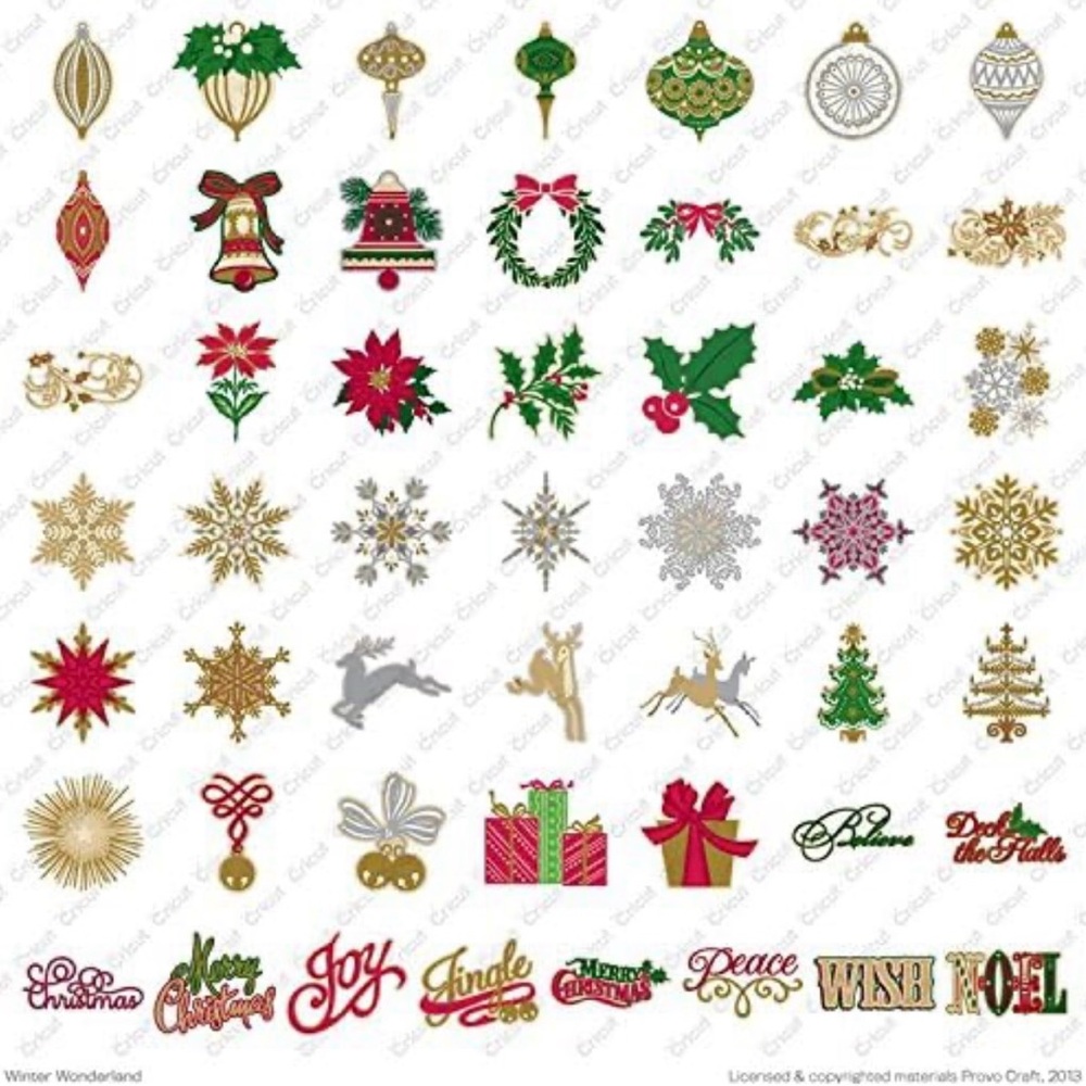 Cricut Anna Griffin Winter Wonderland